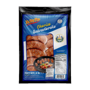 Big Salvadoran Cured Pork Sausage / Chorizo Salvadoreño Grande 6/2Lbs