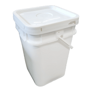Square Sour Cream Bucket 32lbs