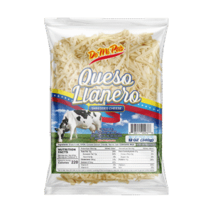 Queso rallado Llanero - Shredded Cheese llanero 14oz