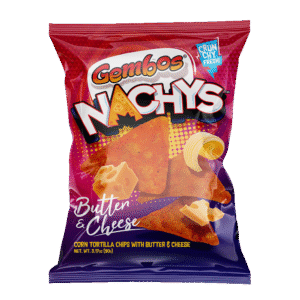 Gembos Nachys Cheesy Tortilla Chips 90g
