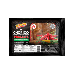 Spicy Cured Pork Sausage / Chorizo Centroamericano Picante 12/16oz