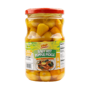 Baby Hot Pepper Pickles / Chiles Picantes Pequeños 12/23.6oz