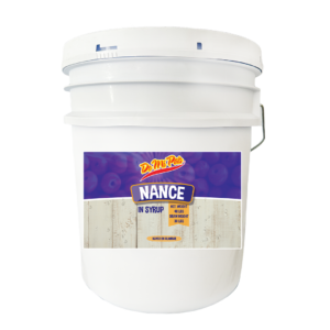 Round Bucket Nance in Syrup/Nance en Almibar en Tanqueta 48lbs
