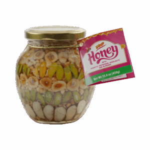 Honey with Nuts / Miel De Abeja con Nueces 16oz