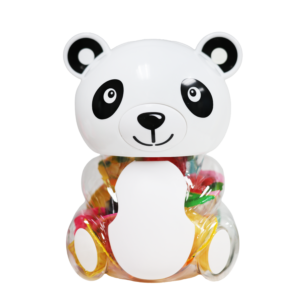 Panda Assorted Jelly Fruit Jar / Gelatina Frutas Surtidas Panda Bote 6/19/35g