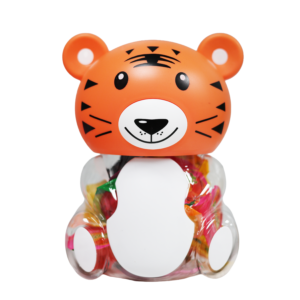 Tiger Assorted Jelly Fruit Jar / Gelatina Frutas Surtidas Tigre Bote 6/19/35g
