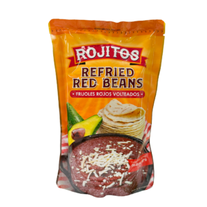 Rojitos Refried Red Beans / Frijoles Rojos Volteados 12/800g